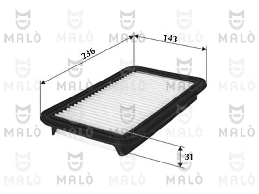Filtre à air AKRON-MALÒ 1500594