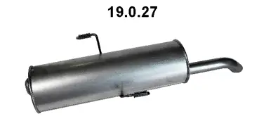 Silencieux arrière EBERSPÄCHER 19.0.27
