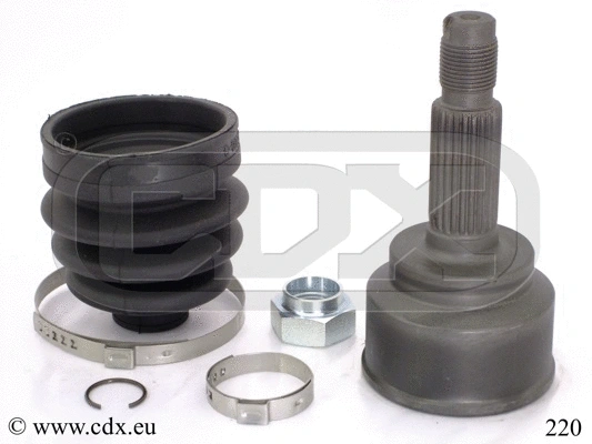 Jeu de joints, arbre de transmission CDX 220