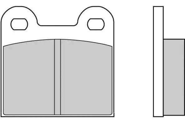 Kit de plaquettes de frein, frein à disque E.T.F. 12-0010