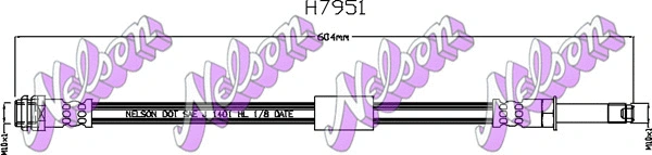 Flexible de frein KAWE H7951