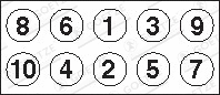 Jeu de boulons de culasse de cylindre GOETZE 22-76006B