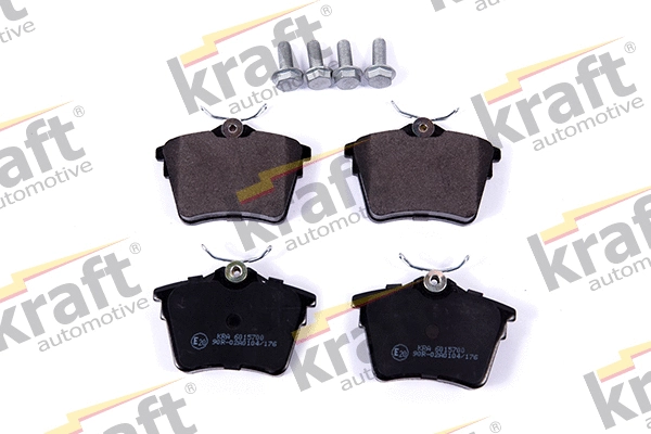 Kit de plaquettes de frein, frein à disque KRAFT AUTOMOTIVE 6015700