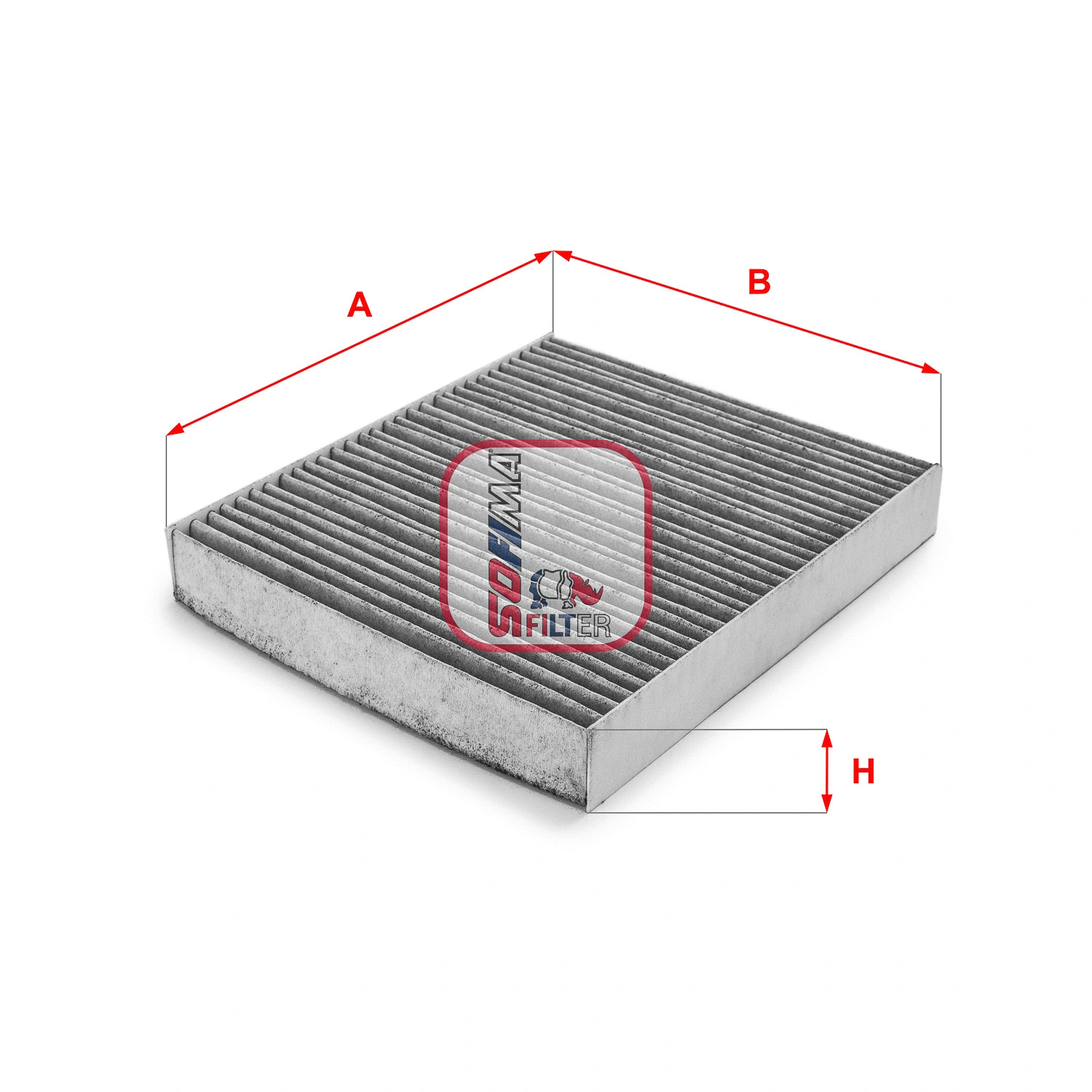 Filtre, air de l'habitacle SOFIMA S 4136 CA