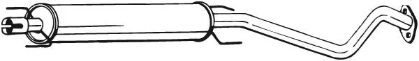Silencieux central BOSAL 284-633