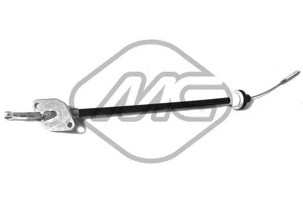 Tirette à câble, commande d'embrayage Metalcaucho 81061