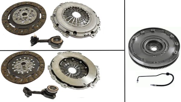 Kit d'embrayage KAWE DMF494M