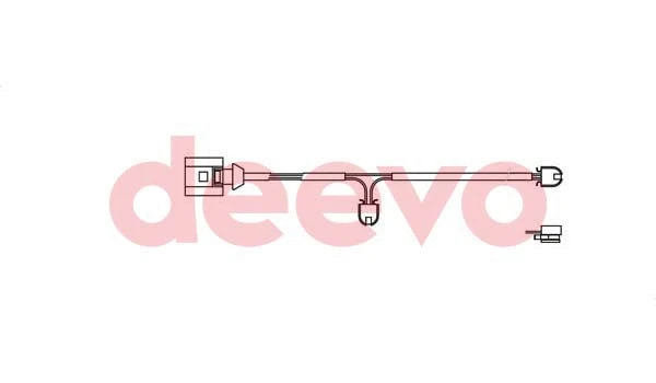 Contact d'avertissement, usure des plaquettes de frein DEEVO BW10900