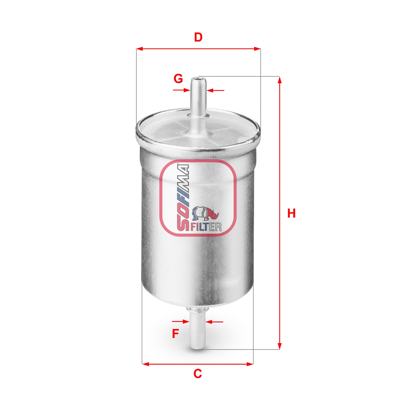 Filtre à carburant SOFIMA S 1710 B