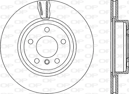 Disque de frein OPEN PARTS BDR2236.20