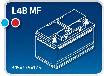 Batterie de démarrage IPSA TM82P