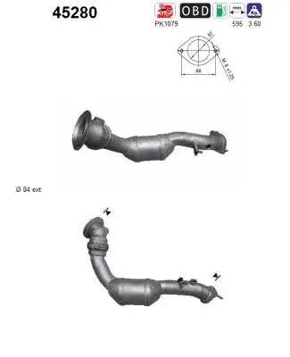 Catalyseur AS 45280