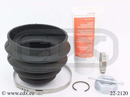 Jeu de joints-soufflets, arbre de commande CDX 22-2120