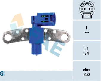 Capteur d'angle, vilebrequin FAE 79217
