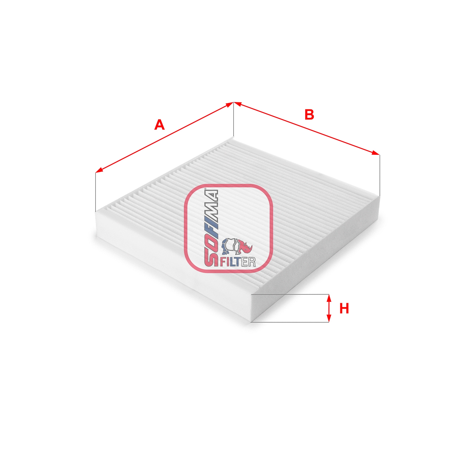 Filtre, air de l'habitacle SOFIMA S 3218 C