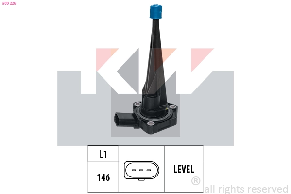 Capteur, niveau d'huile moteur KW 500 226
