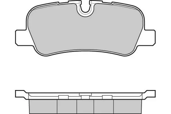 Kit de plaquettes de frein, frein à disque E.T.F. 12-1207