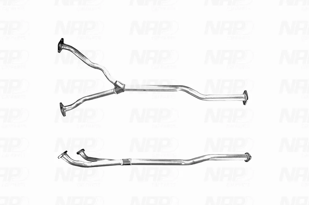 Tuyau d'échappement NAP carPARTS GmbH CAC10324