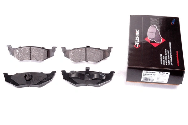 Kit de plaquettes de frein, frein à disque PROTECHNIC PRP0643-3M