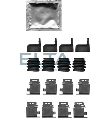 Kit d'accessoires, plaquette de frein à disque ELTA AUTOMOTIVE EA8518