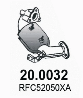 Catalyseur ASSO 20.0032