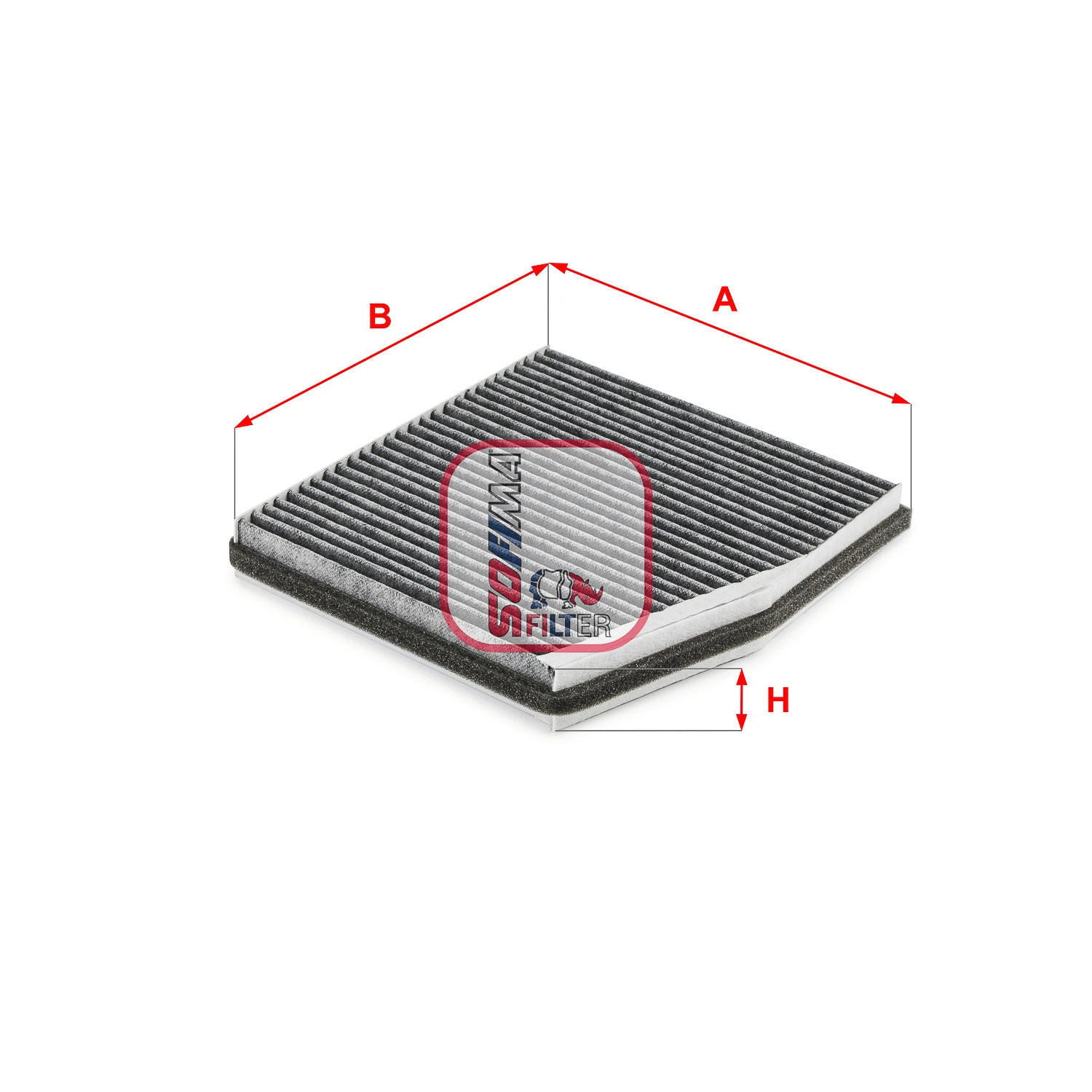 Filtre, air de l'habitacle SOFIMA S 4262 CA