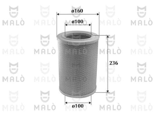 Filtre à air AKRON-MALÒ 1500123