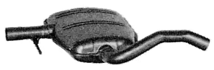Silencieux central VEGAZ GmbH VS-248IMA