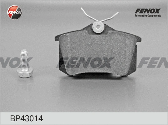 Kit de plaquettes de frein, frein à disque FENOX BP43014
