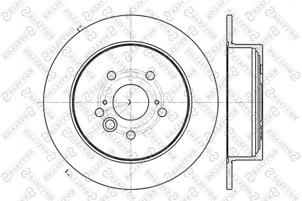 Disque de frein STELLOX 6020-4574-SX