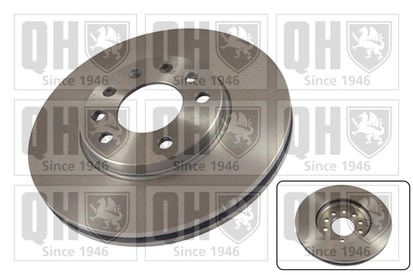 Disque de frein QUINTON HAZELL BDC4814