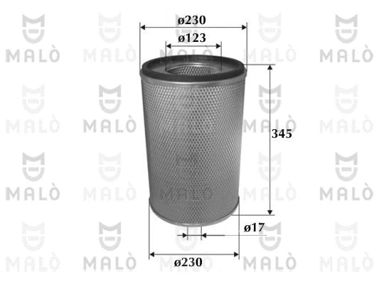 Filtre à air AKRON-MALÒ 1500152