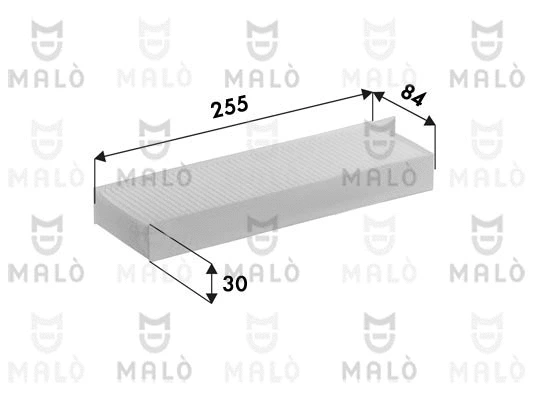 Filtre, air de l'habitacle AKRON-MALÒ 1532681