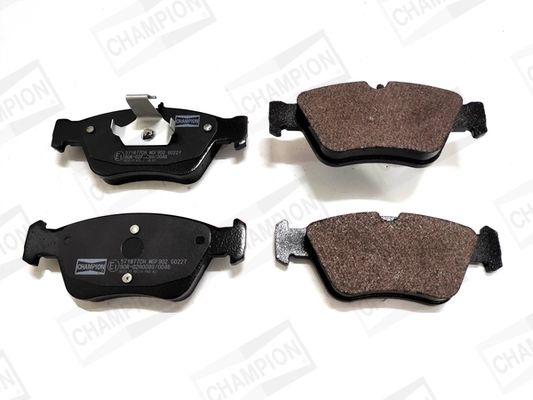 Kit de plaquettes de frein, frein à disque CHAMPION 571877CH