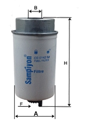 Filtre à carburant SAMPIYON FILTER CS 0182 M