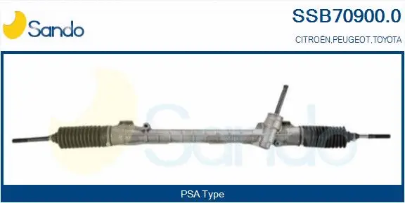Crémaillère de direction SANDO SSB70900.0