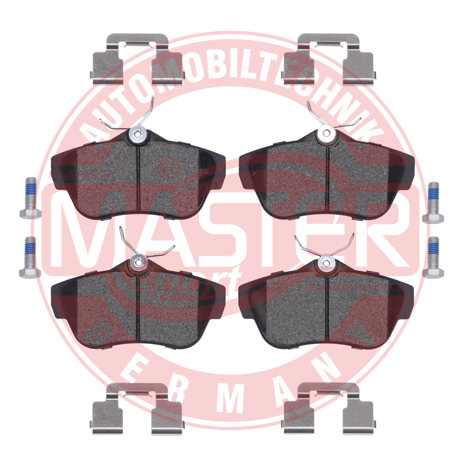 Kit de plaquettes de frein, frein à disque MASTER-SPORT GERMANY 13046027392T-SET-MS