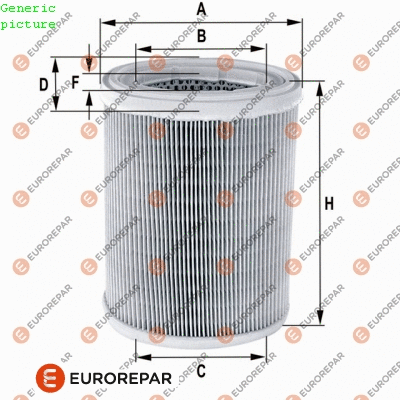Filtre à air EUROREPAR 1680332280