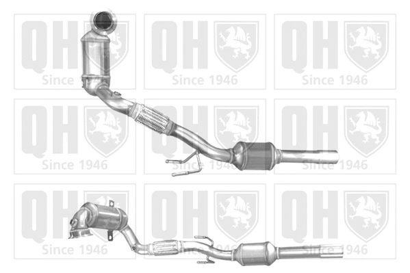 Catalyseur QUINTON HAZELL QCAT92186H