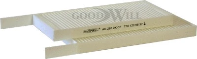 Filtre, air de l'habitacle GOODWILL AG 285/1 2K CF
