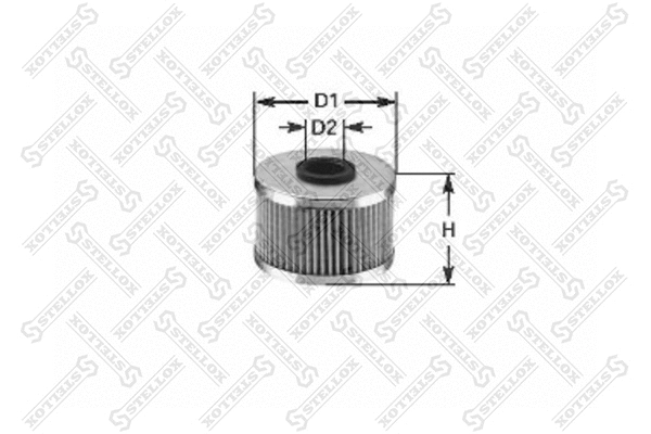 Filtre à huile STELLOX 20-50091-SX
