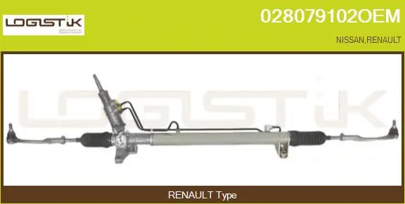 Crémaillère de direction LGK 028079102OEM