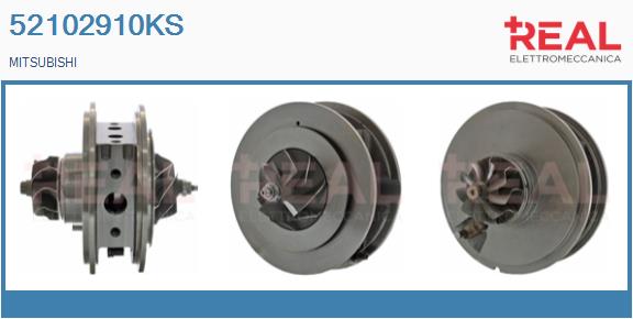 Groupe carter, turbocompresseur REAL 52102910KS