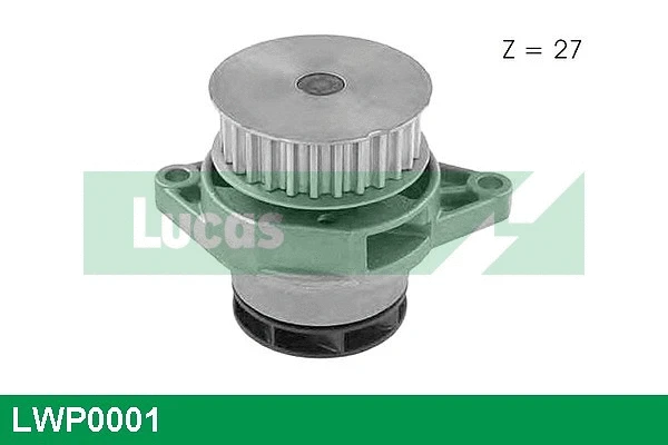 Pompe à eau, refroidissement du moteur LUCAS LWP0001
