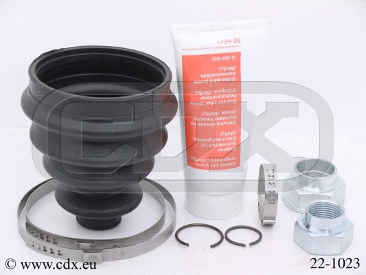 Jeu de joints-soufflets, arbre de commande CDX 22-1023