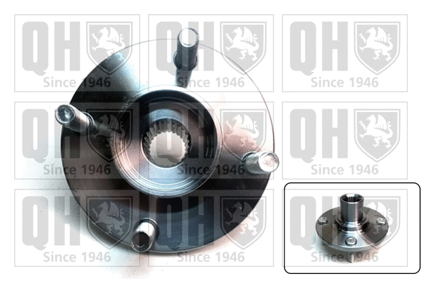 Moyeu de roue QUINTON HAZELL QWH155