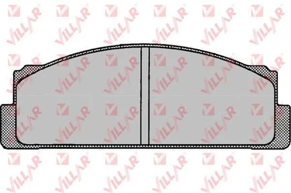 Kit de plaquettes de frein, frein à disque VILLAR 626.0003
