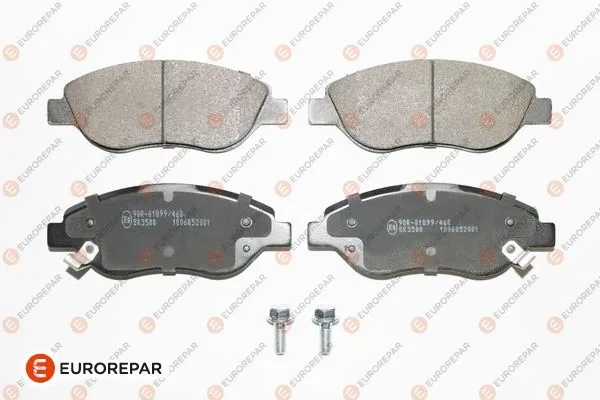 Kit de plaquettes de frein, frein à disque EUROREPAR 1681163480