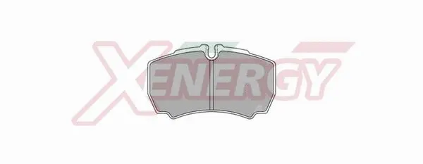 Kit de plaquettes de frein, frein à disque AP XENERGY X40854