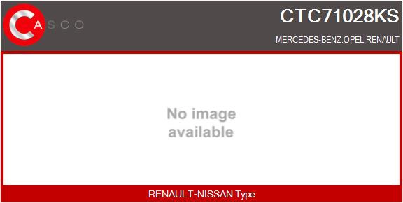 Turbocompresseur, suralimentation CASCO CTC71028KS